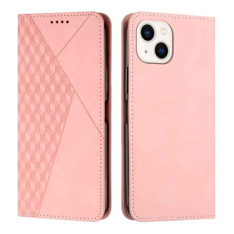 Diamond Splicing Skin Feel Magnetic Leather Phone Case