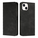 Diamond Splicing Skin Feel Magnetic Leather Phone Case