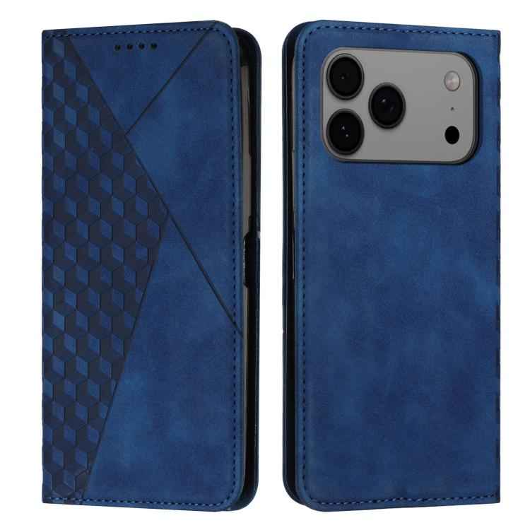 Diamond Splicing Skin Feel Magnetic Leather Phone Case