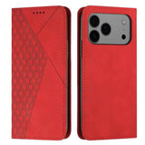 Diamond Splicing Skin Feel Magnetic Leather Phone Case