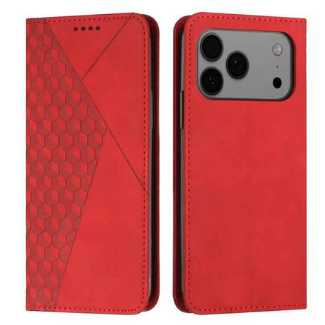 Diamond Splicing Skin Feel Magnetic Leather Phone Case
