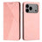 Diamond Splicing Skin Feel Magnetic Leather Phone Case