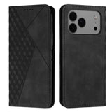 Diamond Splicing Skin Feel Magnetic Leather Phone Case