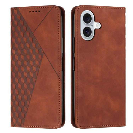Diamond Splicing Skin Feel Magnetic Leather Phone Case
