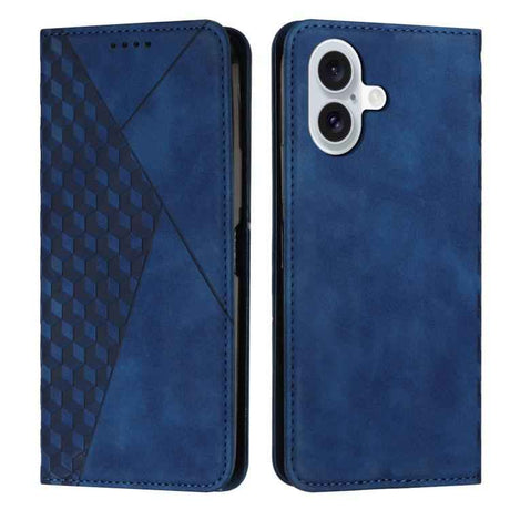 Diamond Splicing Skin Feel Magnetic Leather Phone Case
