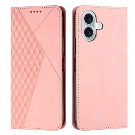 Diamond Splicing Skin Feel Magnetic Leather Phone Case