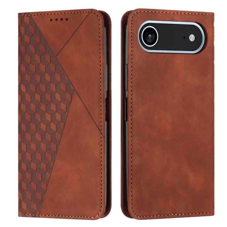 Diamond Splicing Skin Feel Magnetic Leather Phone Case