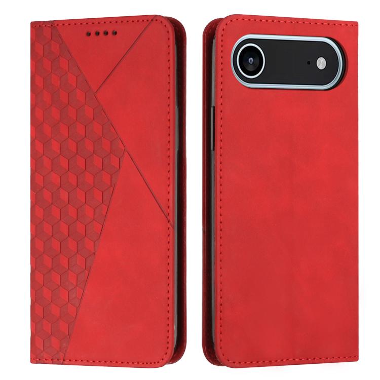 Diamond Splicing Skin Feel Magnetic Leather Phone Case