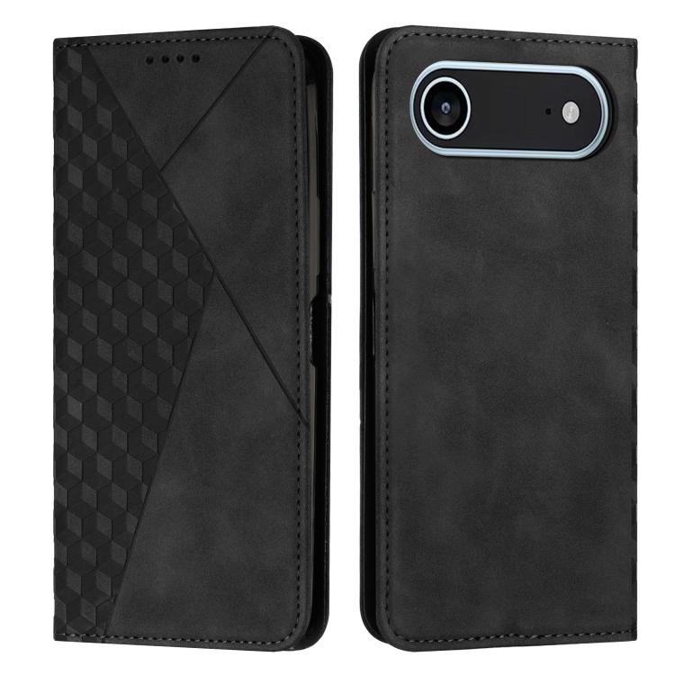 Diamond Splicing Skin Feel Magnetic Leather Phone Case