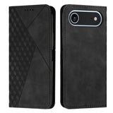 Diamond Splicing Skin Feel Magnetic Leather Phone Case