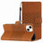 Diamond Embossed Skin Feel Leather Phone Case