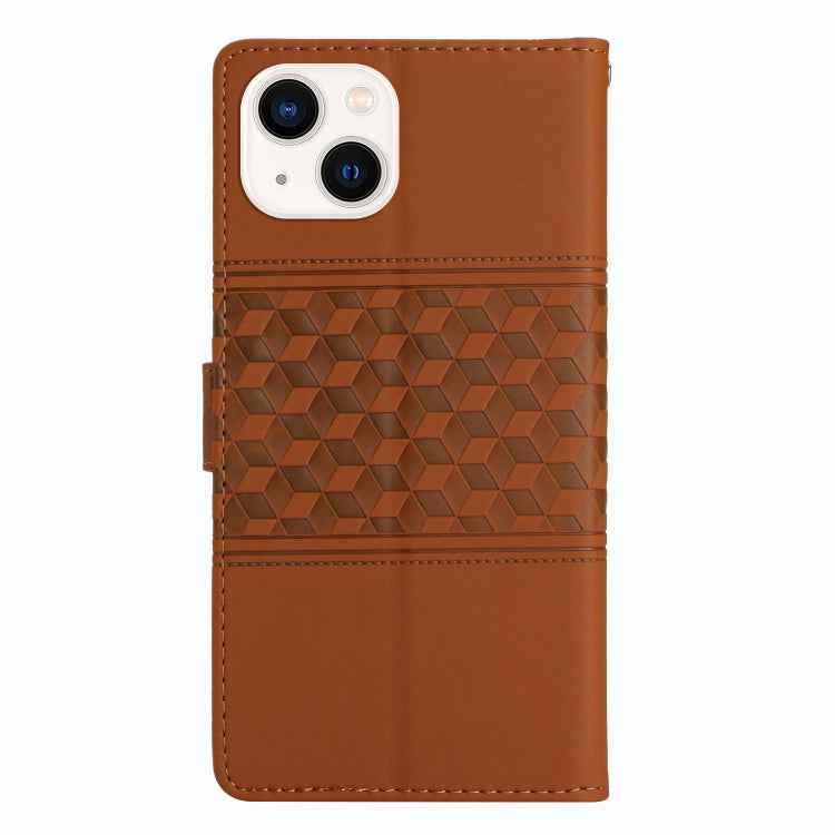 Diamond Embossed Skin Feel Leather Phone Case