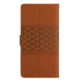 Diamond Embossed Skin Feel Leather Phone Case