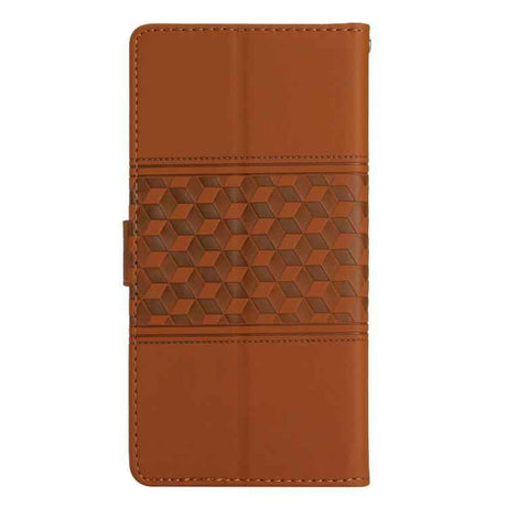 Diamond Embossed Skin Feel Leather Phone Case
