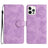 Flower Embossing Pattern Leather Phone Case