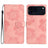 Flower Embossing Pattern Leather Phone Case