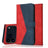 Dual-color Stitching Leather Phone Case