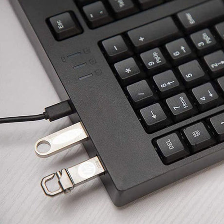 Wired USB Left Hand Keyboard with Dual HUB Function - LYDARZ