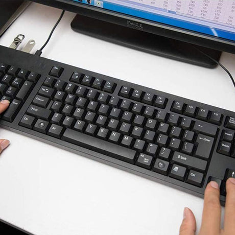 Wired USB Left Hand Keyboard with Dual HUB Function - LYDARZ