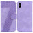 Seven-shaped Embossed Leather Phone Case