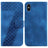 Seven-shaped Embossed Leather Phone Case