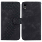 Seven-shaped Embossed Leather Phone Case