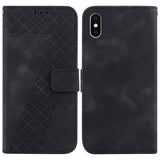 Seven-shaped Embossed Leather Phone Case