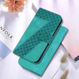 Seven-shaped Embossed Leather Phone Case