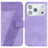 Seven-shaped Embossed Leather Phone Case