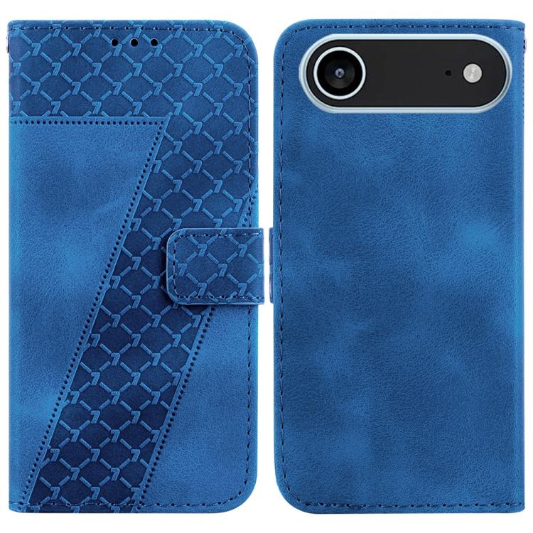 Seven-shaped Embossed Leather Phone Case