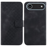 Seven-shaped Embossed Leather Phone Case