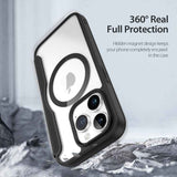 DUX DUCIS Skin X Pro Series Magsafe PC + TPU Phone Leather Case