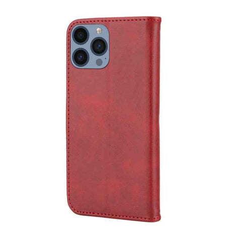 Embossed Happy Cat Pattern Flip Leather Phone Case