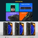 Ulefone Armor X12 Pro, IP68/IP69K Rugged Phone, 5.45 inch Android 14 MediaTek Helio G36 Octa Core, Network: 4G, NFC, 4GB+64GB