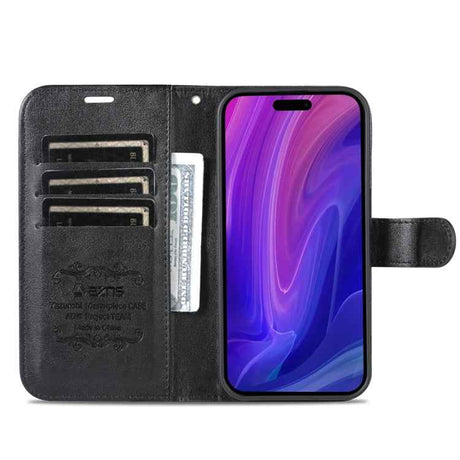 AZNS Sheepskin Texture Flip Leather Phone Case
