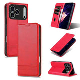 AZNS Magnetic Calf Texture Flip Leather Phone Case