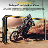 Smartphone robusto Ulefone Armor X13: IP68/IP69K, Android 13, 6 GB de RAM, 64 GB de almacenamiento, MediaTek Helio G36, 4G, NFC, OTG.