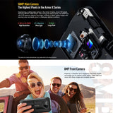 Smartphone robusto Ulefone Armor X13: IP68/IP69K, Android 13, 6 GB de RAM, 64 GB de almacenamiento, MediaTek Helio G36, 4G, NFC, OTG.