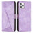 Dream Triangle Leather Phone Case with Lanyard
