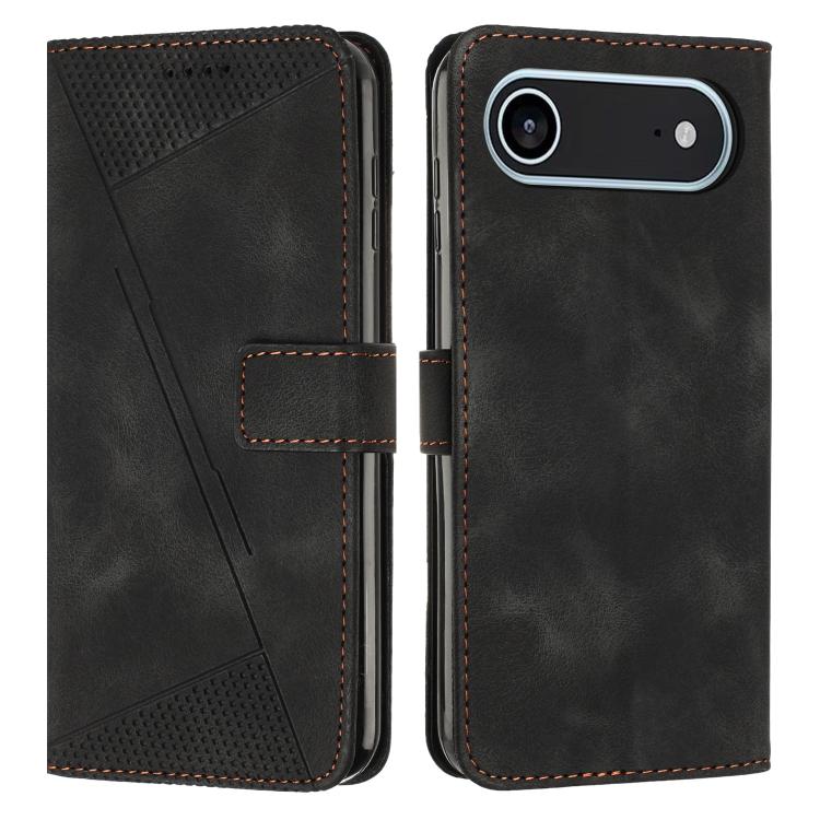 Dream Triangle Leather Phone Case with Lanyard