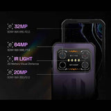 IIIF150 Air1 Ultra,Dual Back Cameras, 8GB+256GB, Face ID Screen Fingerprint Identification, 6.8 inch Android 12.0 MediaTek Helio G99