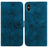 Lily Embossed Leather Phone Case