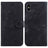 Lily Embossed Leather Phone Case