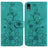 Lily Embossed Leather Phone Case