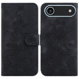 Lily Embossed Leather Phone Case