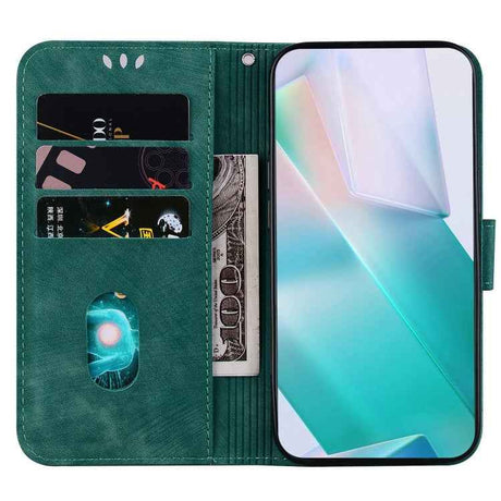 Little Tiger Embossed Leather Phone Case