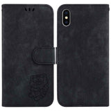 Little Tiger Embossed Leather Phone Case