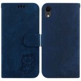 Little Tiger Embossed Leather Phone Case