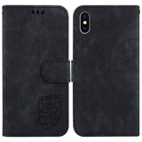 Little Tiger Embossed Leather Phone Case