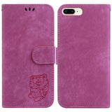 Little Tiger Embossed Leather Phone Case